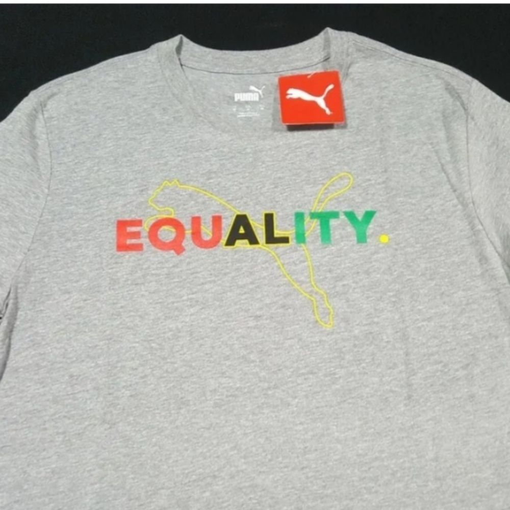 PUMA BHM Women Tee Size S